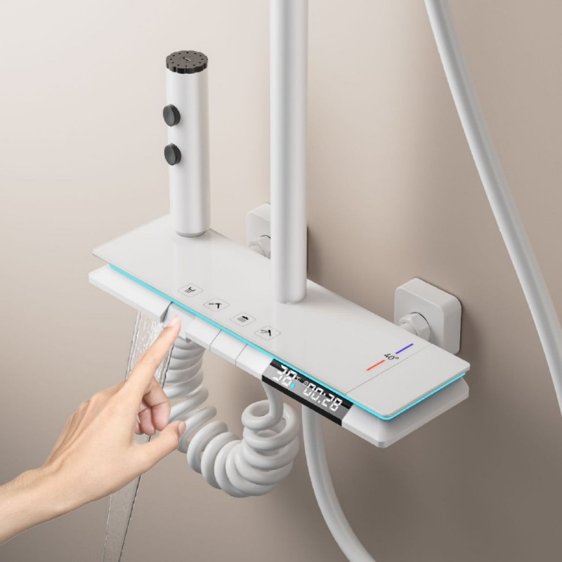 Thermostatic Shower Set Home B - Home Bathroom Set 评论和价格
