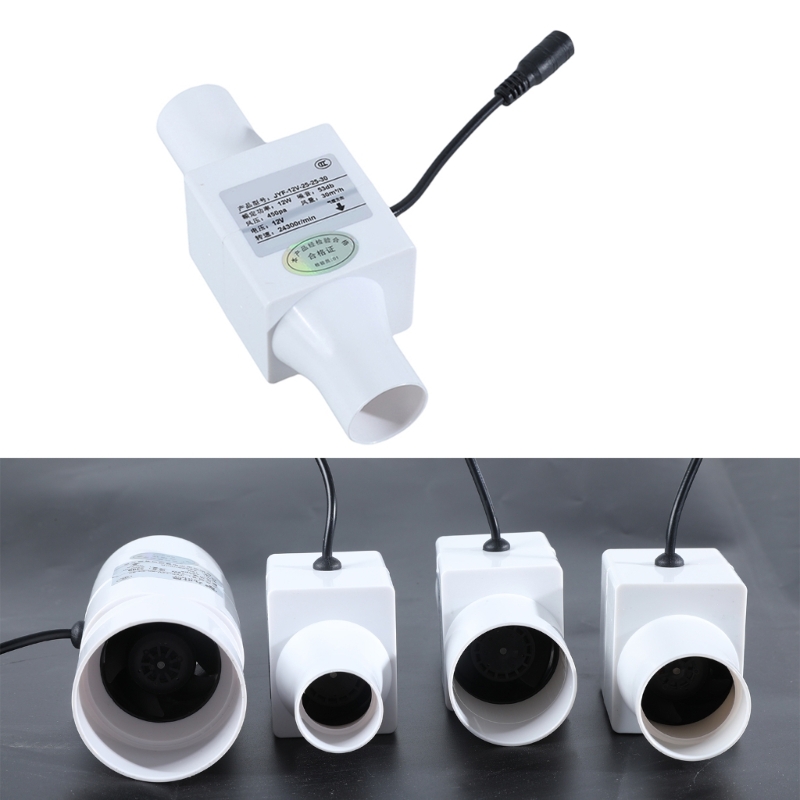 12V Quiet Inline Pipe Ventilat - Home Bathroom Ventilation 评论和价格