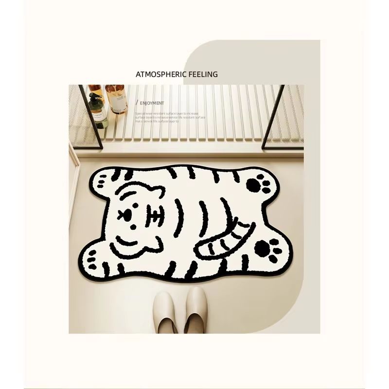 VIKAMA Ins Light Pink Leopard  - Home Made Bathroom Vanity 评论和价格