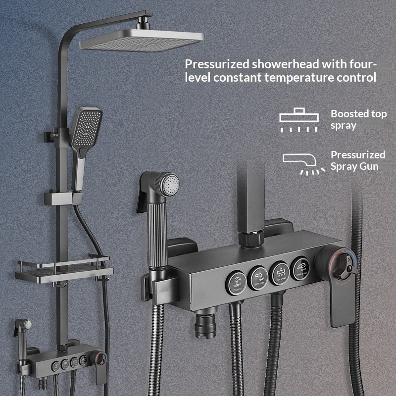 Stainless Steel Shower Set Ant - Home Bathroom Set 评论和价格