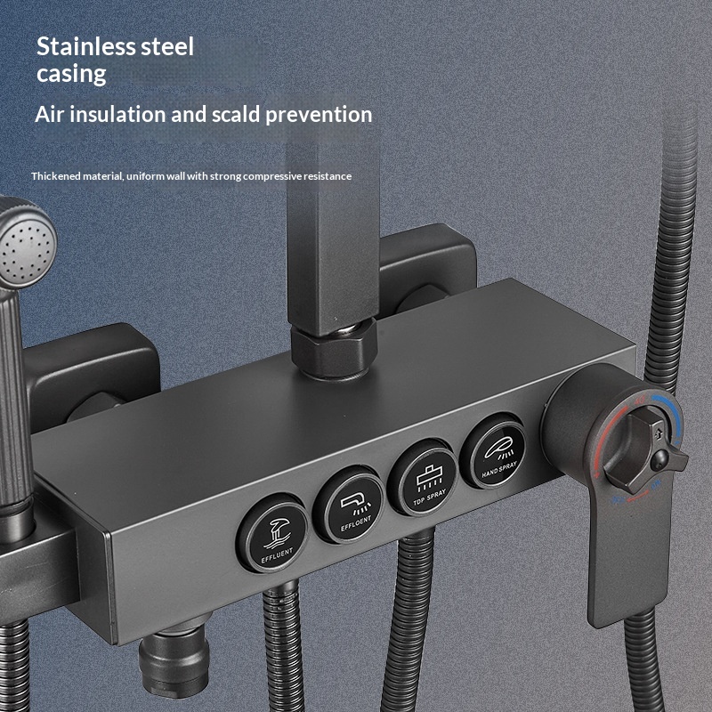 Stainless Steel Shower Set Ant - Home Bathroom Set 评论和价格