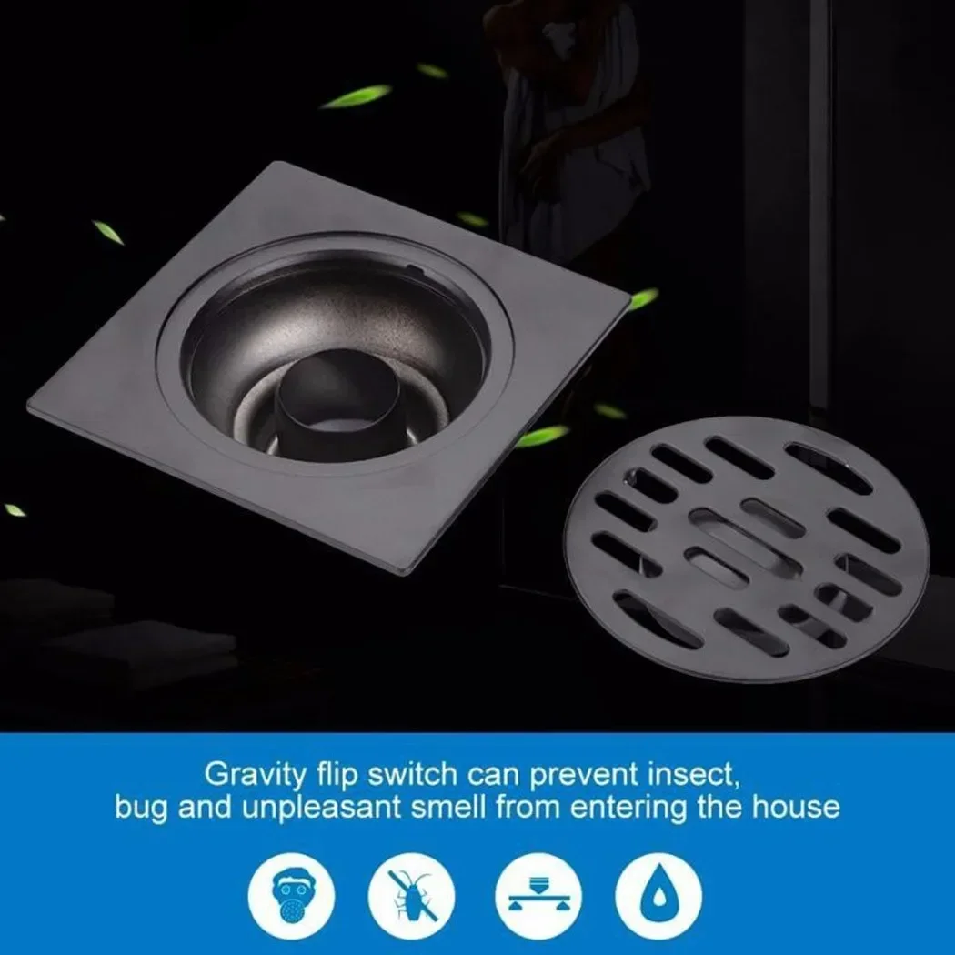 Shower Floor Drain Stainless S - Home Bathroom Hardware 评论和价格