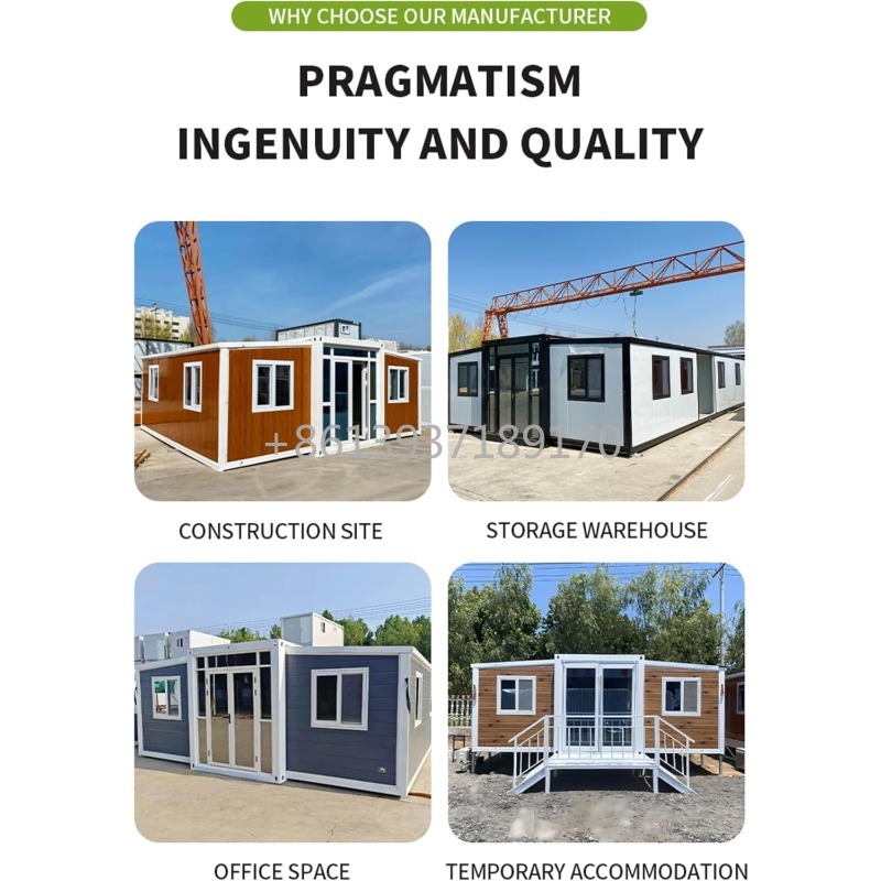Expandable Prefabricated Conta - Tiny Home Bathroom Kitchen 评论和价格