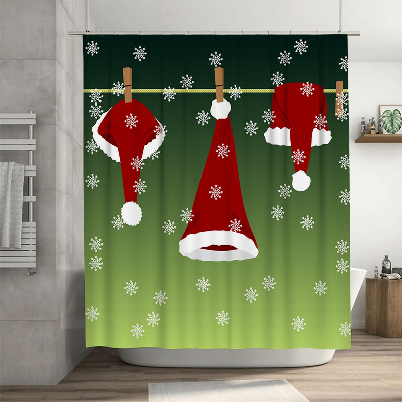 TU Festive Christmas Shower Cu - Home Decor Bathroom Ideas 评论和价格