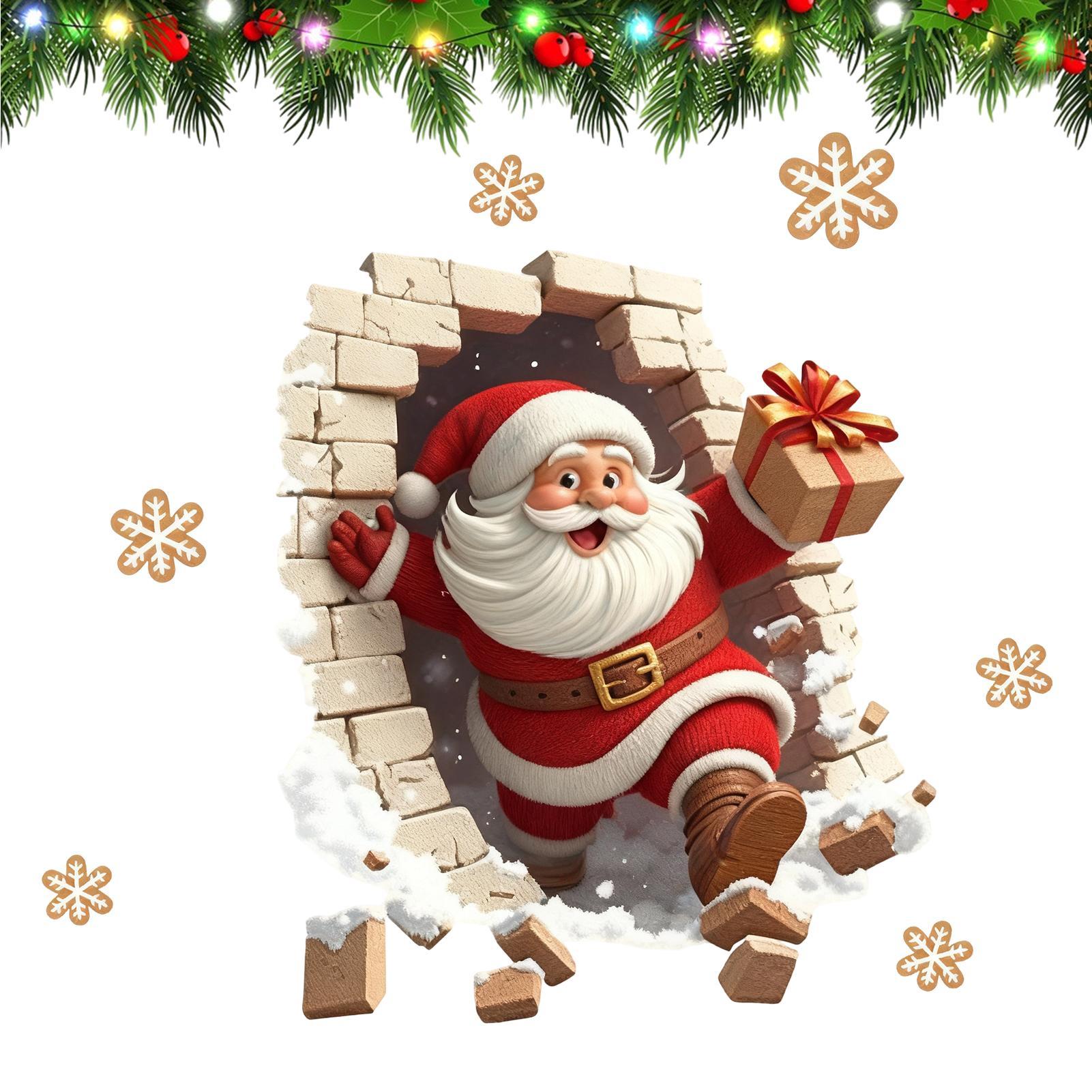 Wall Stickers Christmas Santa  - Home Bathroom Break 评论和价格