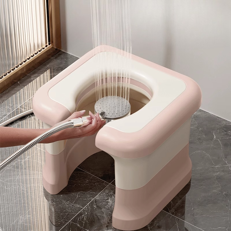 Portable Commode Chair for Hom - Home Bathroom With Two Toilets 评论和价格