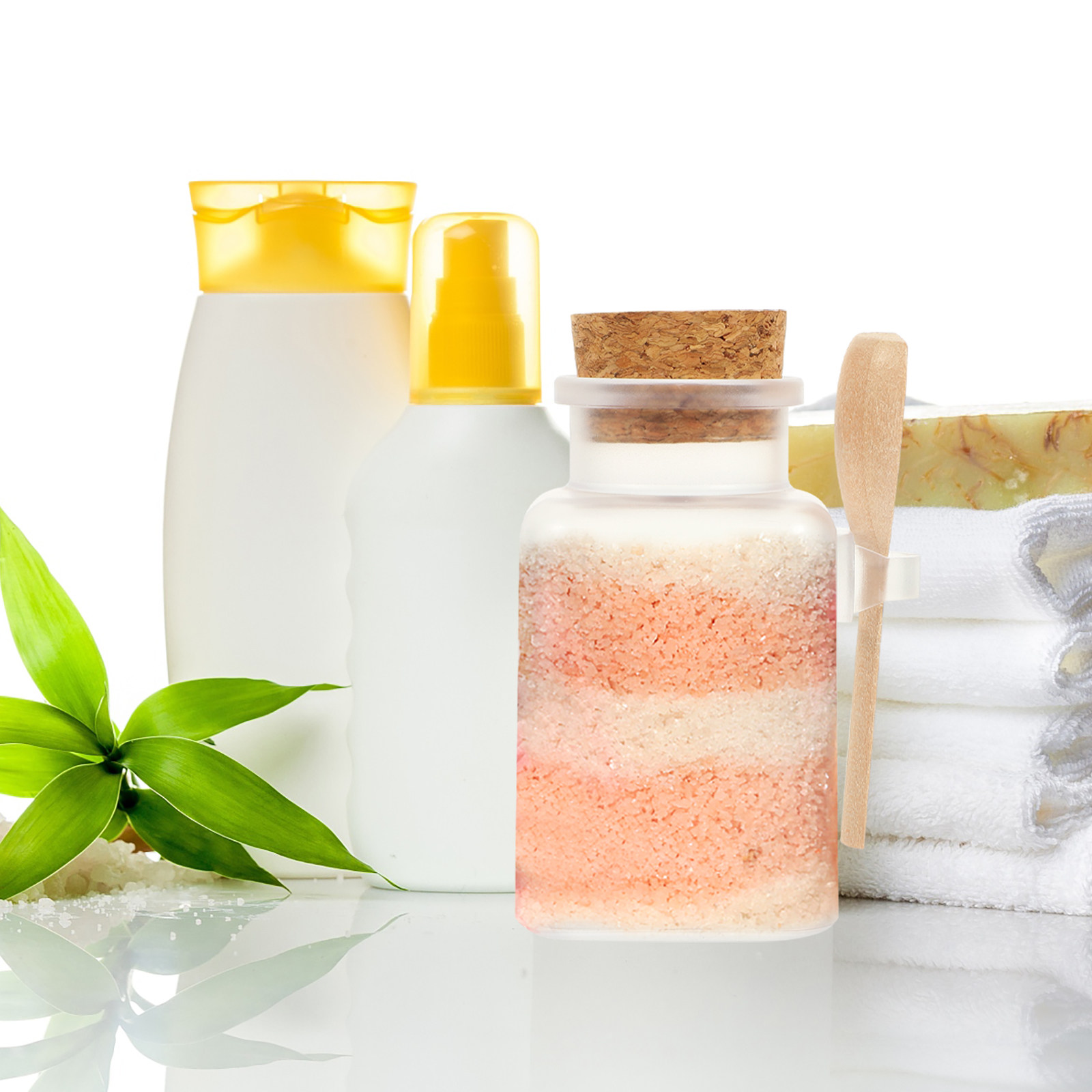 6Pcs Bath Salt Bottle Set Smal - Bath Salts Jar 评论和价格