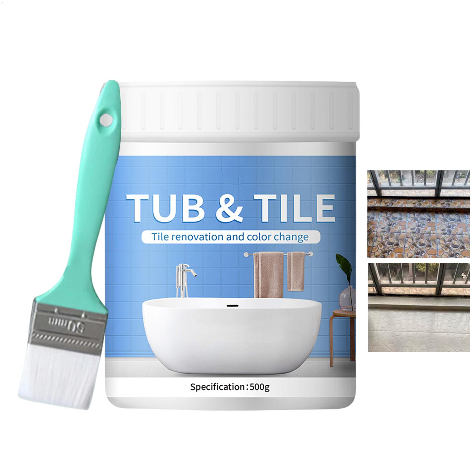 Bathroom Tile Paint Kit 500g W - Home Bathroom Wall Tiles 评论和价格