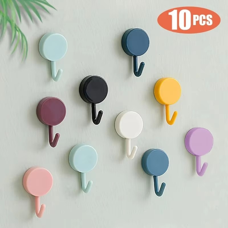 5-15pcs Self Adhesive Hook Str - Home Creation Bathroom 评论和价格