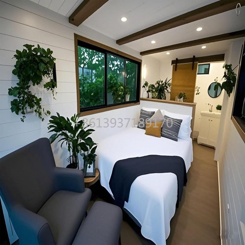 Luxury Expandable Prefab Tiny  - Tiny Home Bathroom Kitchen 评论和价格