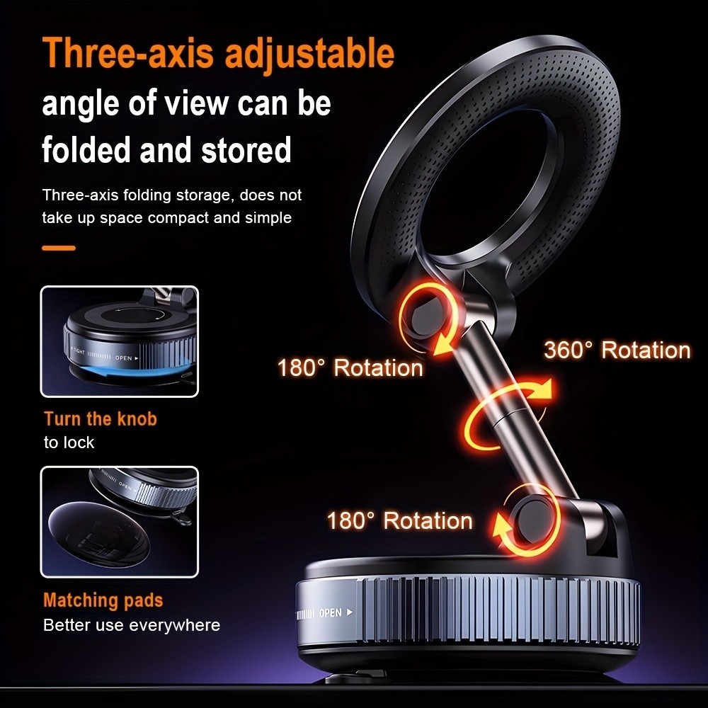 Suction Cup Magnetic Phone Hol - Home One Bathroom Accessories 评论和价格