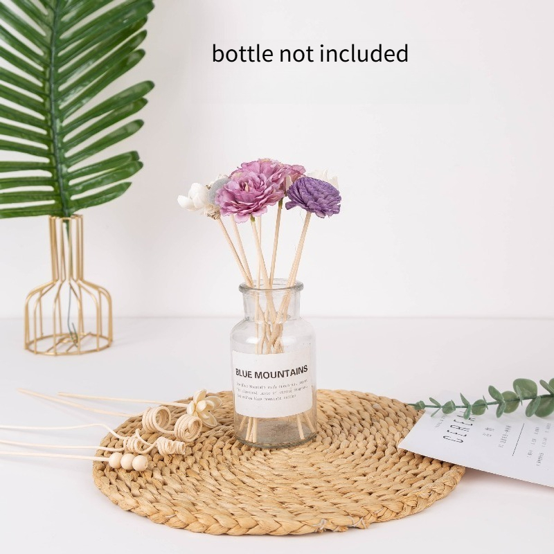Rattan Sticks and Sola Flowers - Home One Bathroom Accessories 评论和价格